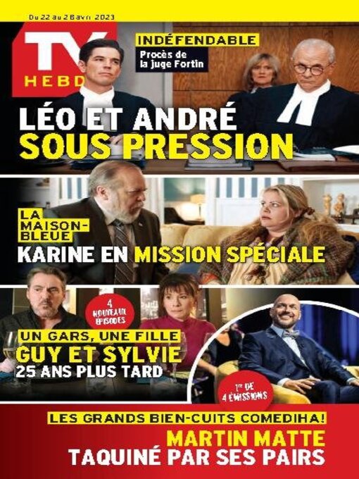 Title details for TV Hebdo by TVA Publications Inc. - Available